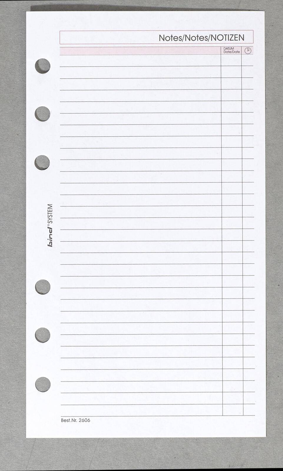 BIND Ringbuch-Ergänzungsset Starteinlage A6 - Bürokleinmaterial - A6