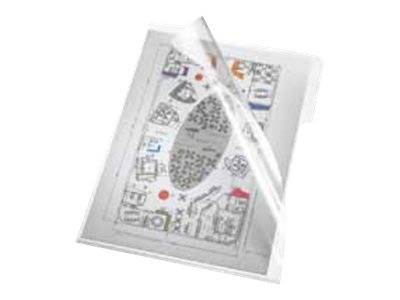 ESSELTE LEITZ - bene - L-förmiger Ordner - für A5 - durchsichtig