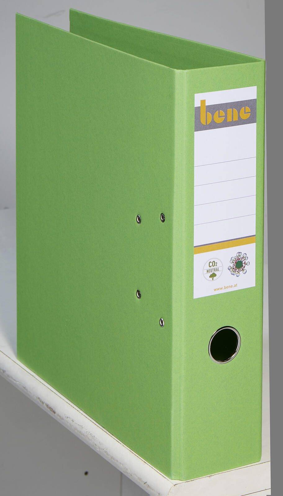 Bene No.1 Ordner grün Karton 8.0 cm DIN A4