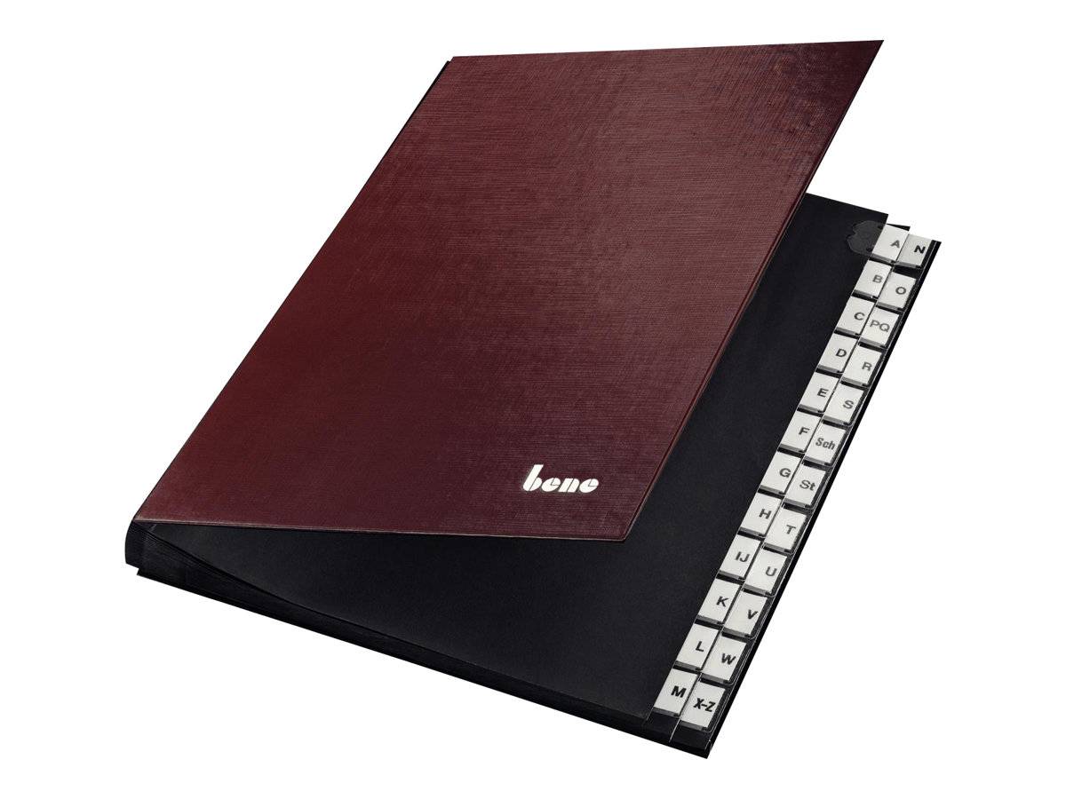 ESSELTE LEITZ - bene Premium - Gliederungsordner - 24 Teile - vorgedruckt: A-Z