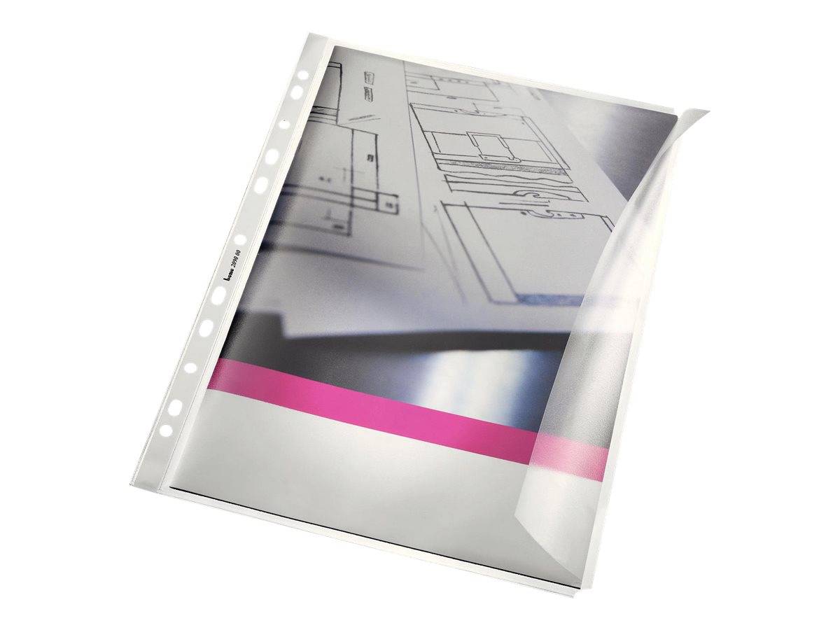 bene Prospekthüllen DIN A4 transparent genarbt 0,12 mm, 10 St.