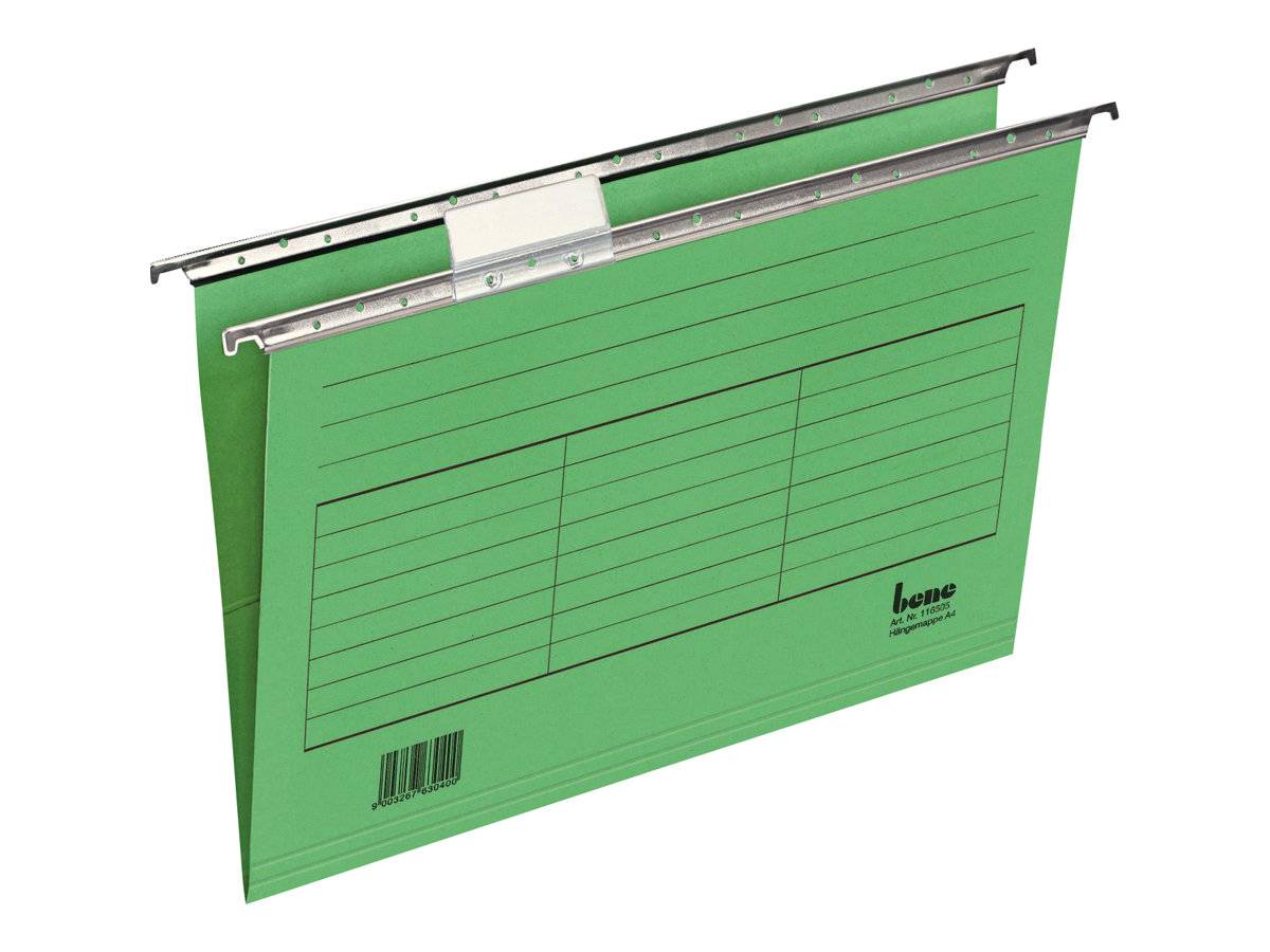 Bene Hängeregister - für A4 - grün
