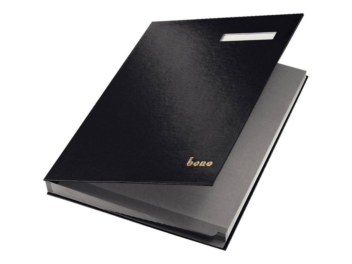 bene Unterschriftenmappe 19 Fächer schwarz, 1 St.