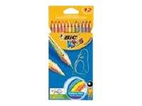 BIC KiDS Tropicolors 2 - Farbstift (Packung mit
