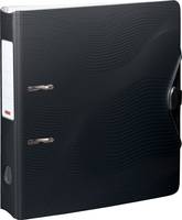 Brunnen WAVE, A4, Q-Ring, Polypropylen (PP), Schwarz, Weiche Oberfläche, 7 cm