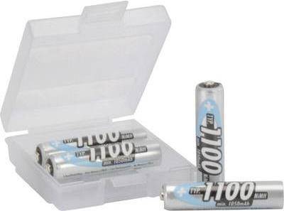 Ansmann Micro AAA -Akku NiMH 4er+ Box 1100 mAh 1.2 V 1 Set 1311-0002 - Micro (AA