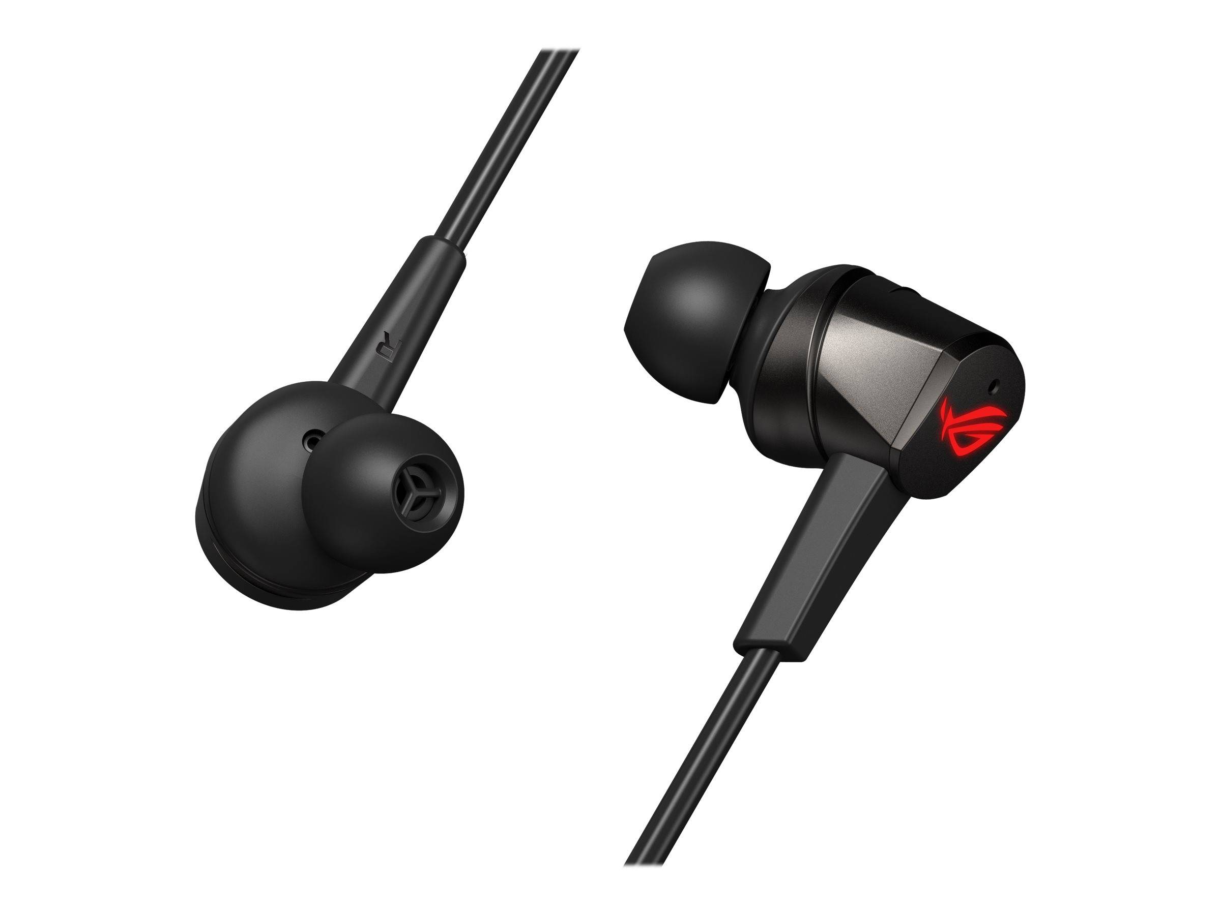 ASUS ROG Cetra - Ohrhörer mit Mikrofon - im Ohr - kabelgebunden - aktive Rauschu