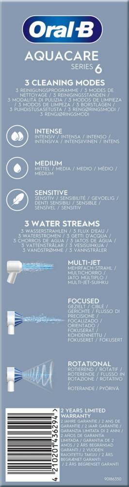 ORAL-B Munddusche AquaCare 6 ws