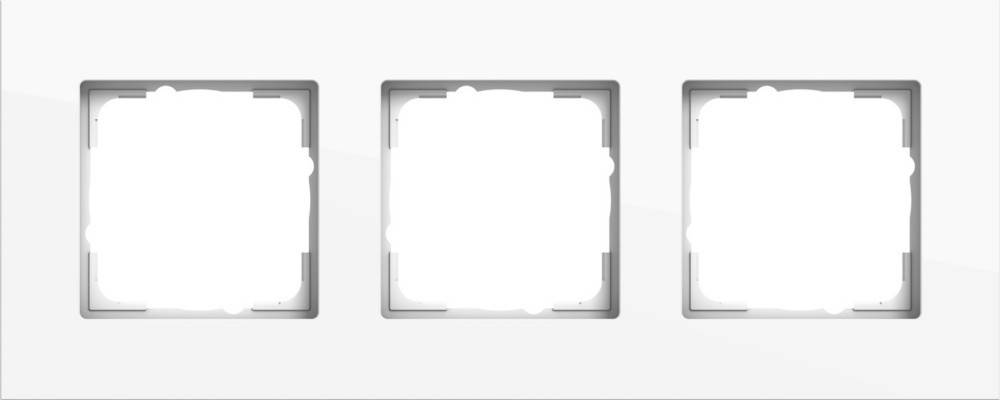 Gira Abdeckrahmen 3-fach 0213403