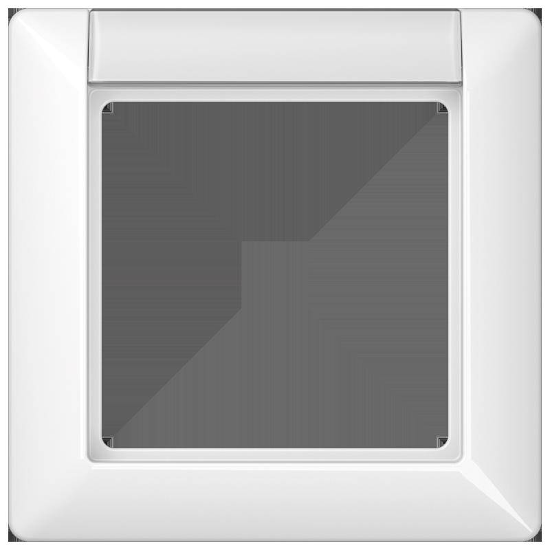 Jung Rahmen 1fach SPAS 581 NA WW