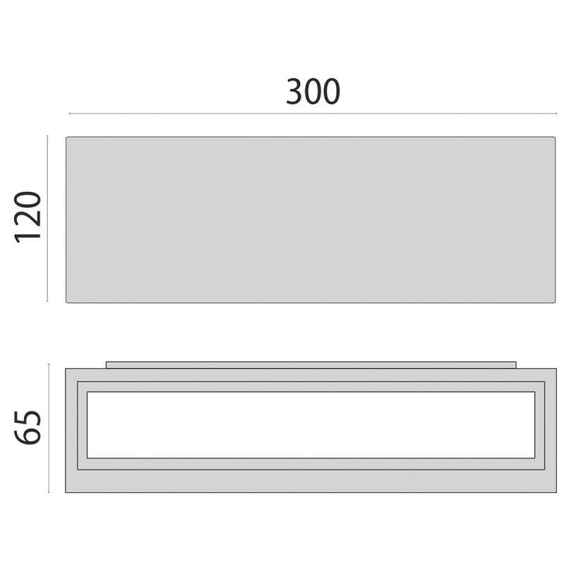 Spittler LED-Wandleuchte 4000K 303845