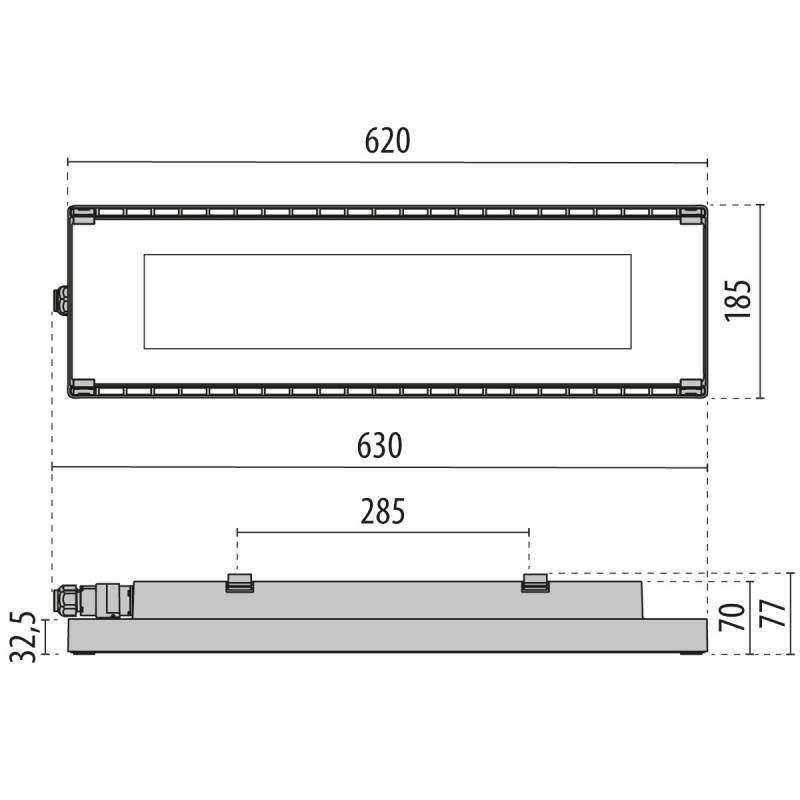 Spittler LED-Feuchtraumleuchte 3101706