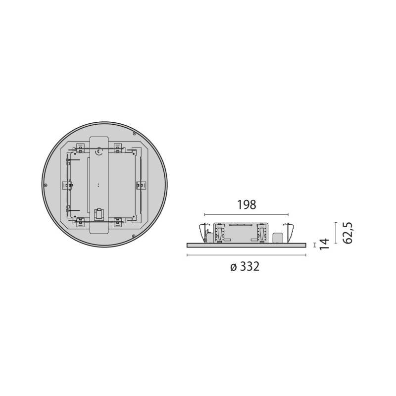Spittler LED-Einbauleuchte 8333591263310