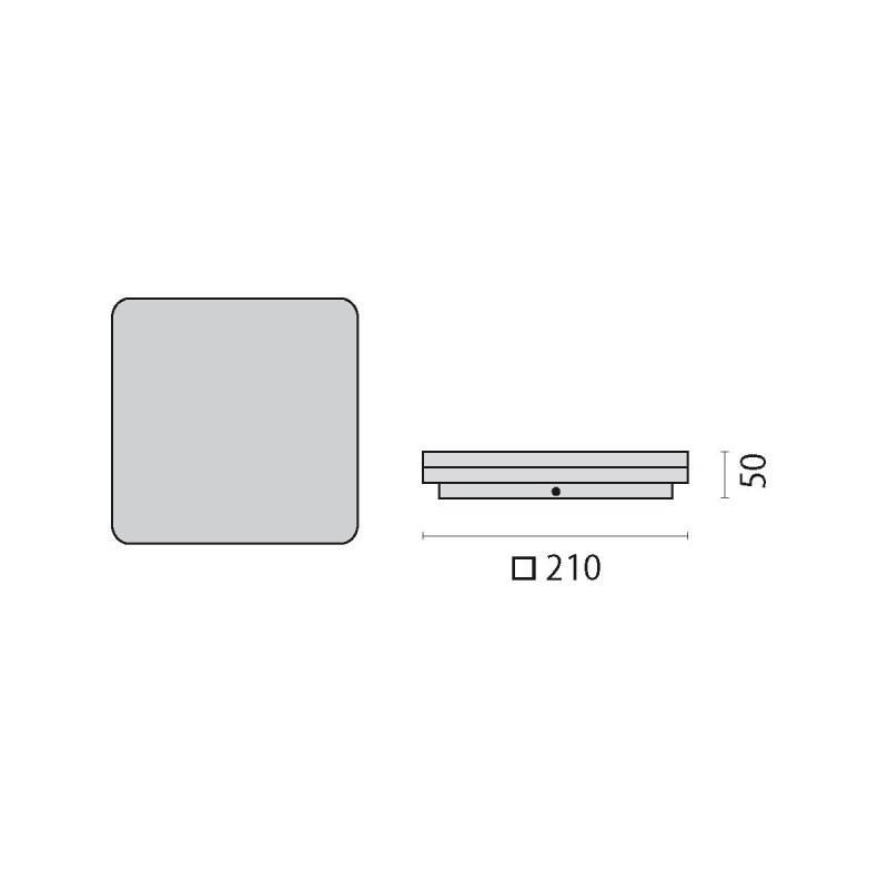 Spittler LED-Wand-u.Deckenleuchte 3105556