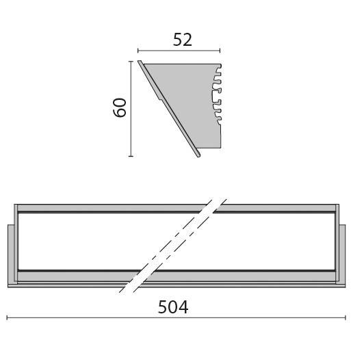 Spittler LED-Anbauleuchte linear 3107539