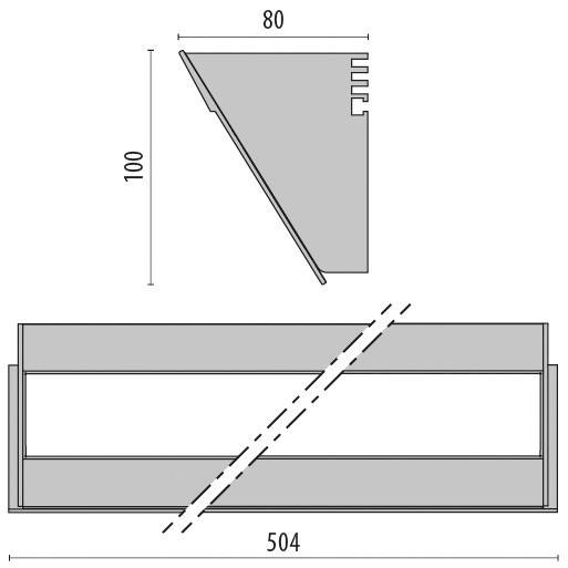 Spittler LED-Anbauleuchte linear 3107542