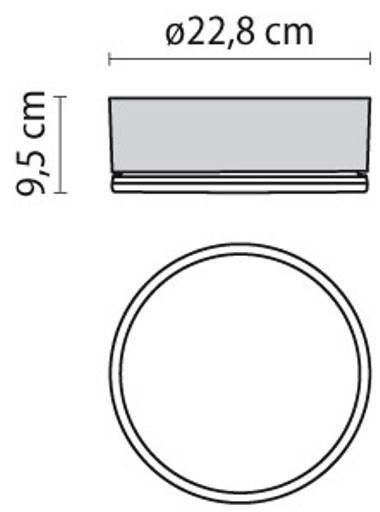 Spittler LED-Wand-/Deckenleuchte 3109455