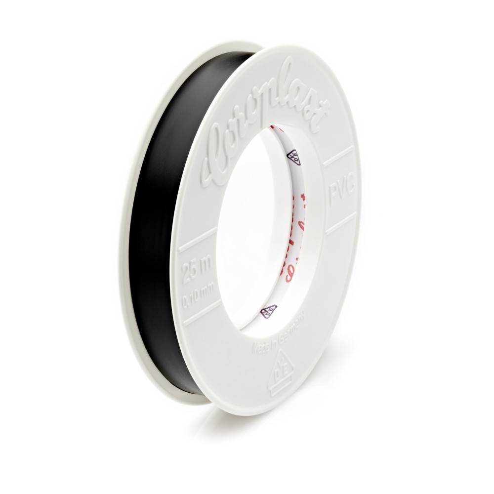 Coroplast PVC-Elektroisolierband 302 0,15x12x25m sw
