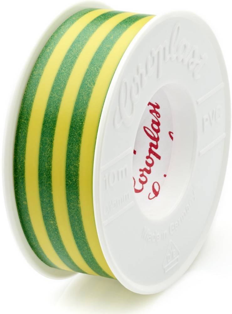 Coroplast PVC-Elektroisolierband 302 0,15x19x10m gnge