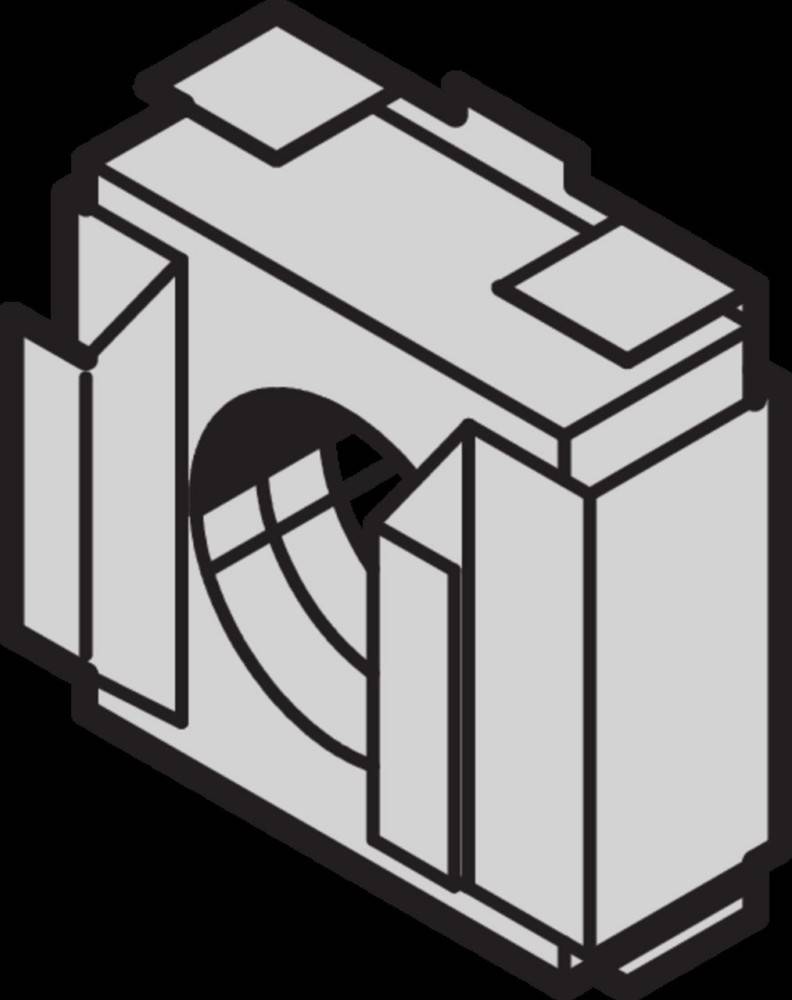 Schroff Käfigmutter 21100004 (VE100)