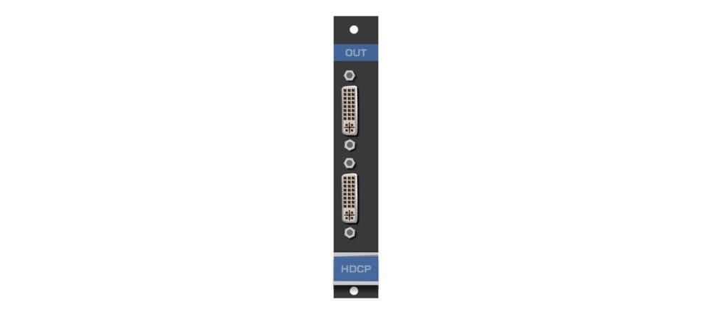 Kramer DVI (HDCP) Ausgangskarte HDCP-OUT2-F16/STANDA