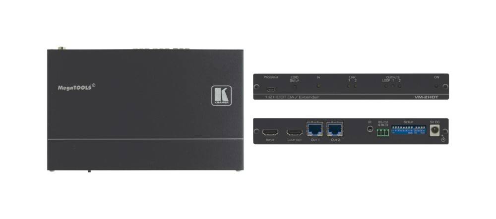 Kramer 4K HDMI-Verteilverstärker VM-2HDT