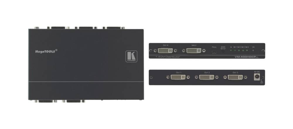 Kramer 4K DVI-Verteilverstärker VM-400HDCPXL