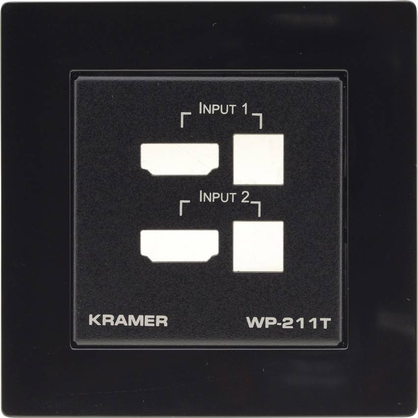Kramer Rahmen+Blende WP-211T-EU-PANEL-SET