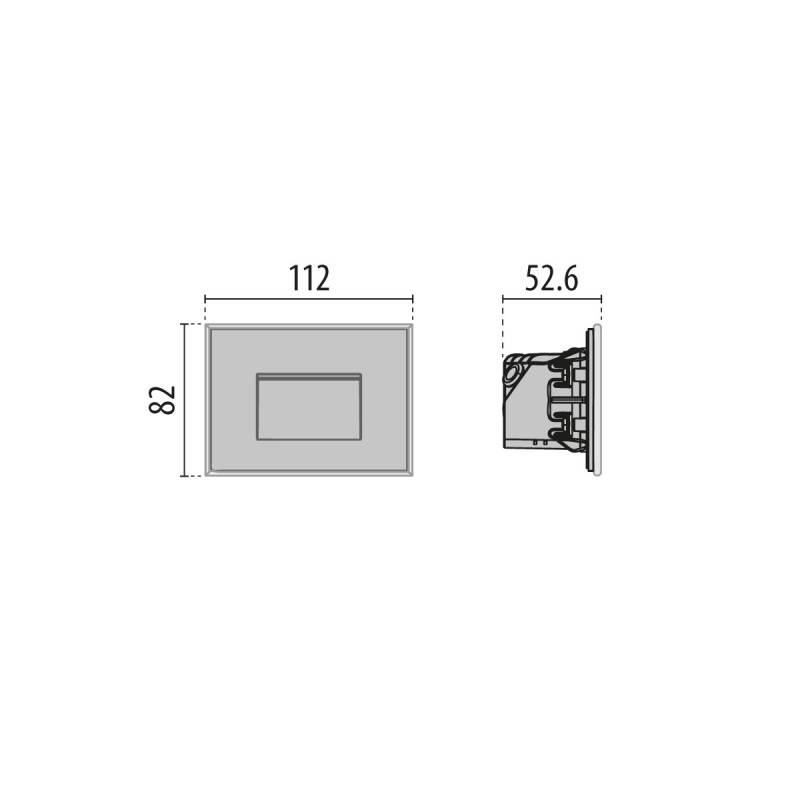 Spittler LED-Wandeinbauleuchte 3114950