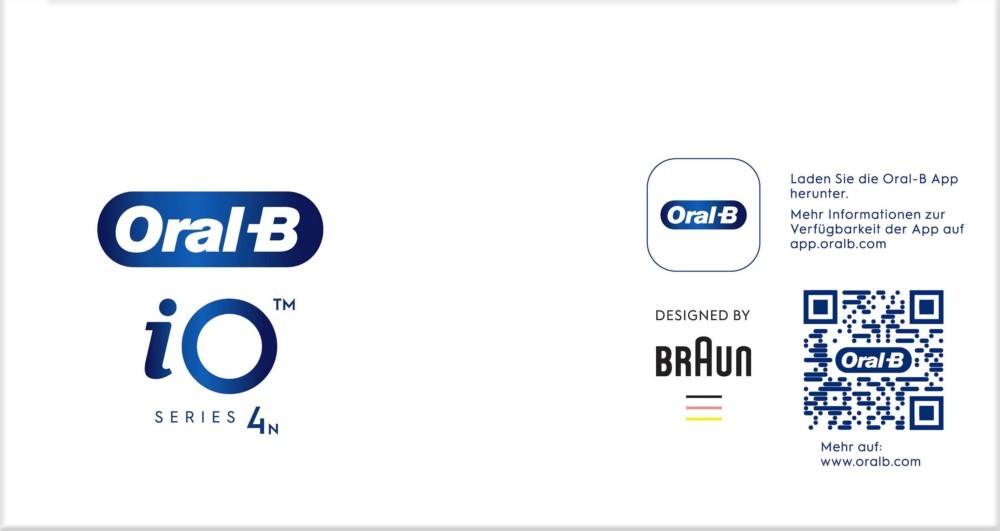 ORAL-B Zahnbürste+Etui iO 4 +Reiseetui sw