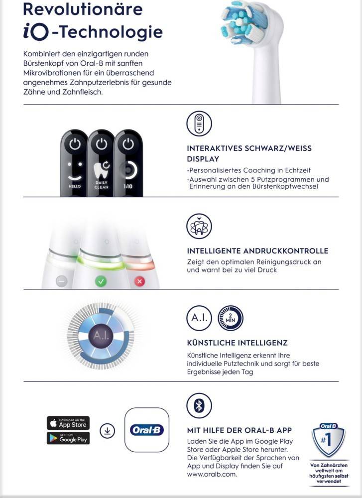 ORAL-B Zahnbürste iO Series 6 ws