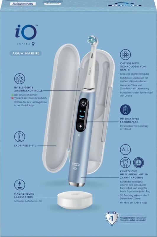 3 Stück ORAL-B Oral-B Zahnbürste iO Series 9 AquaMari