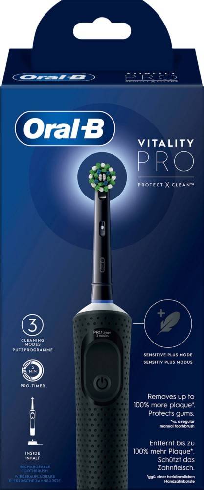 6 Stk. ORAL-B Oral-B Zahnbürste Vitality ProD103 sw