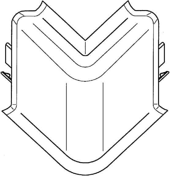 Gewiss SLK-Außeneck ws NP42047