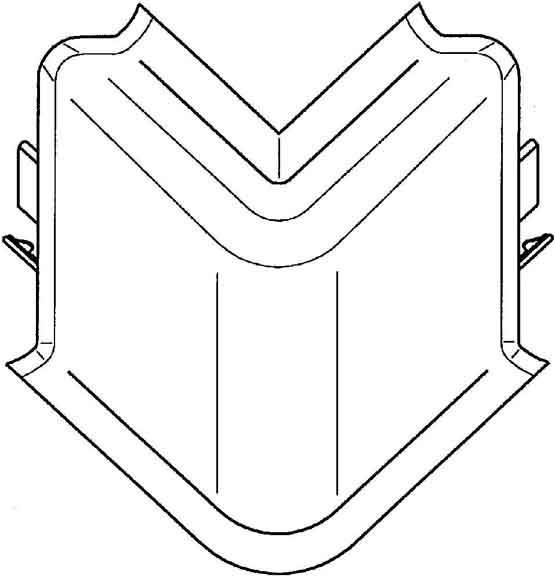 Gewiss SLK-Außeneck ws NP42053