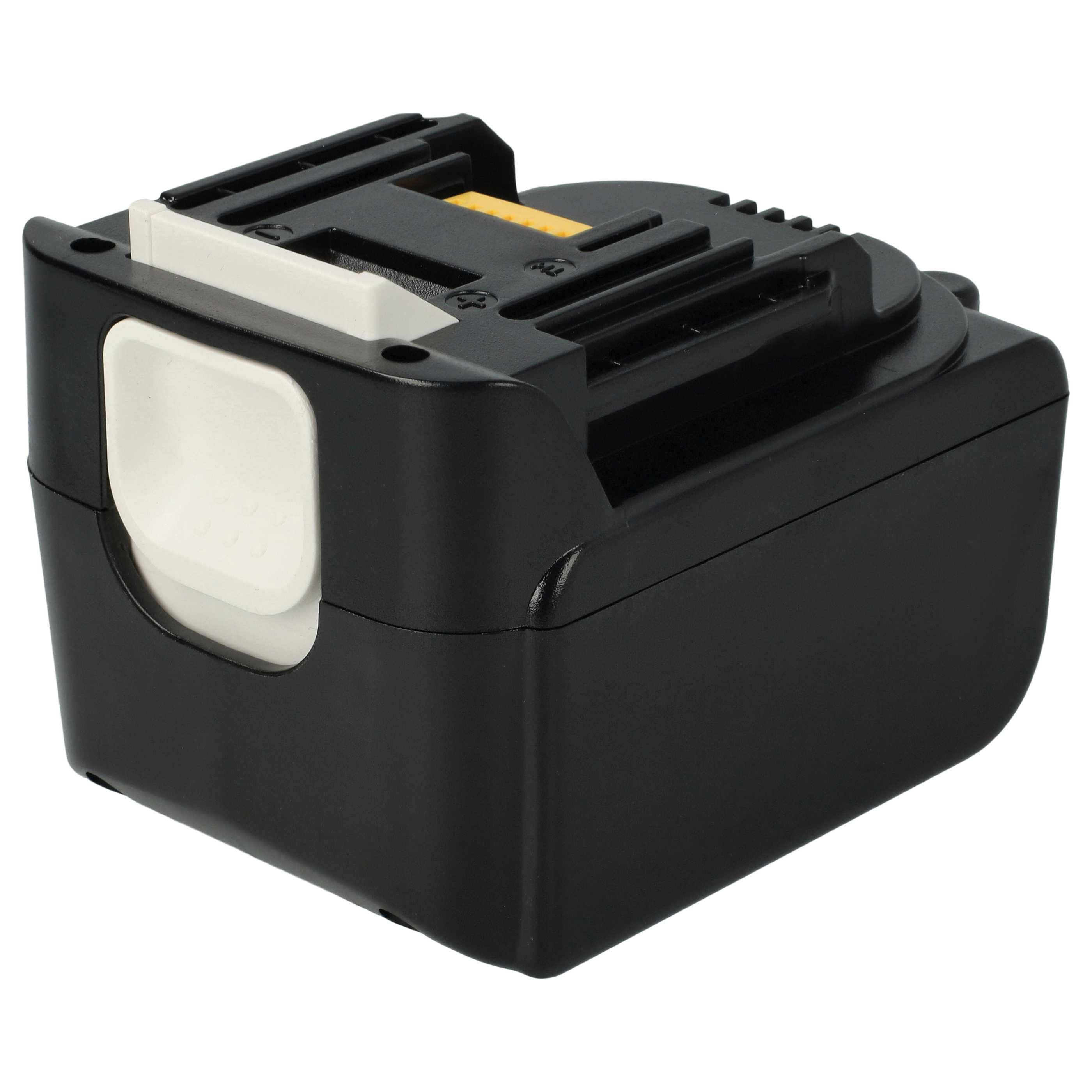 EXTENSILO Akku kompatibel mit Makita TD131DRFXR, TD131DRFXW, TD131DZ, TD132, TD132D, TD132DRFX Elektrowerkzeug (5000 mAh, Li-Ion, 14,4 V)