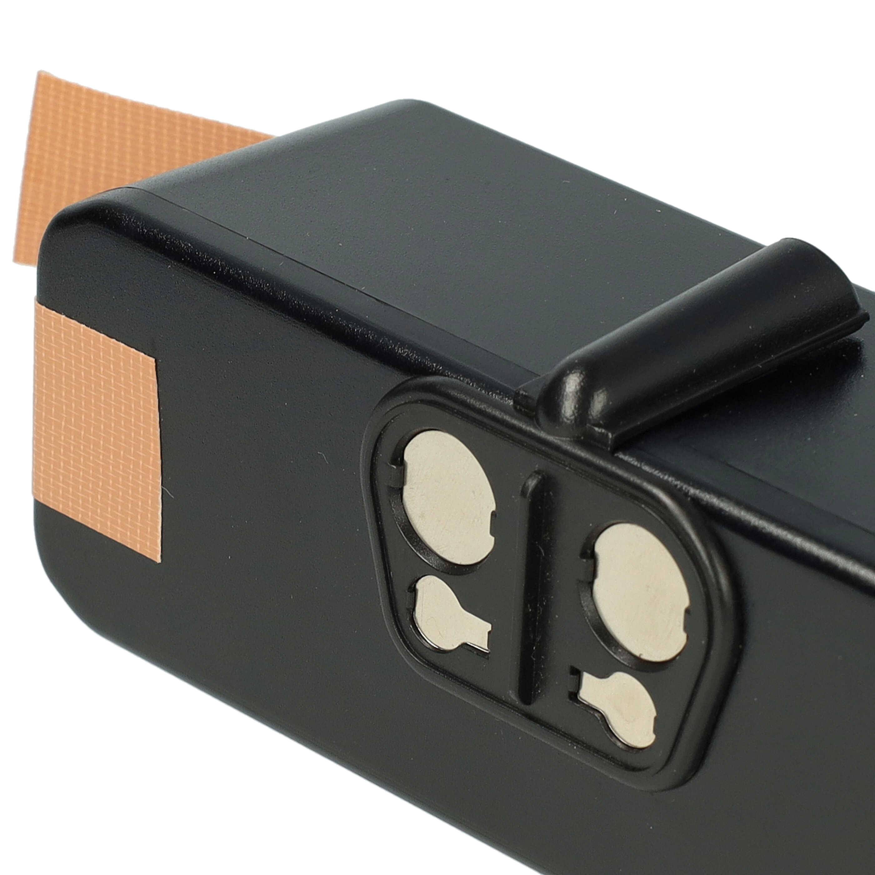 EXTENSILO Akku kompatibel mit iRobot Scooba 450 Staubsauger (6000 mAh, 14,4 V, Li-Ion)