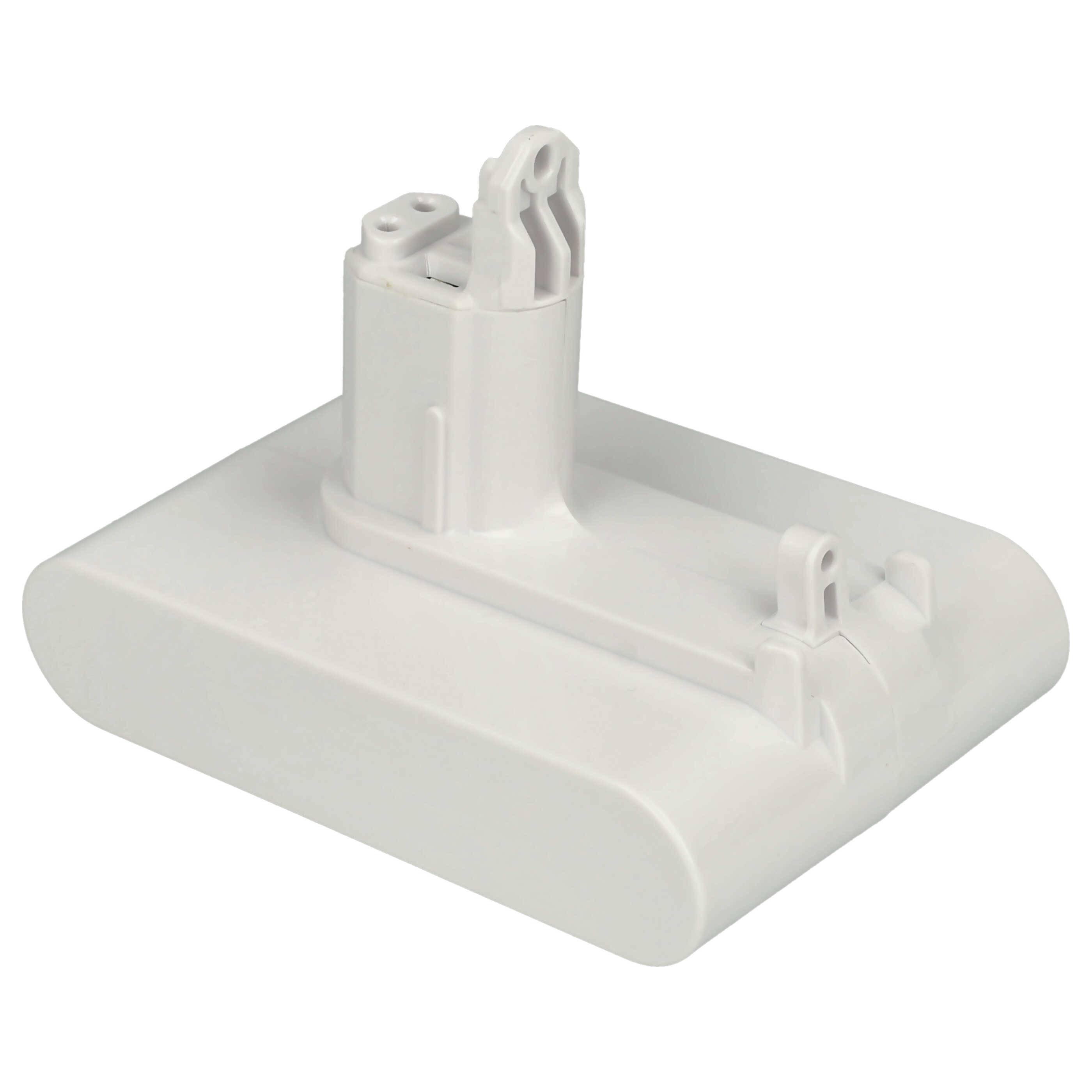 EXTENSILO Akku Ersatz für Dyson 17083-5010, 17083-3009, 17083-3511, 202932-02 für Staubsauger - Typ B Weiß (2500 mAh, 22,2 V, Li-Ion)