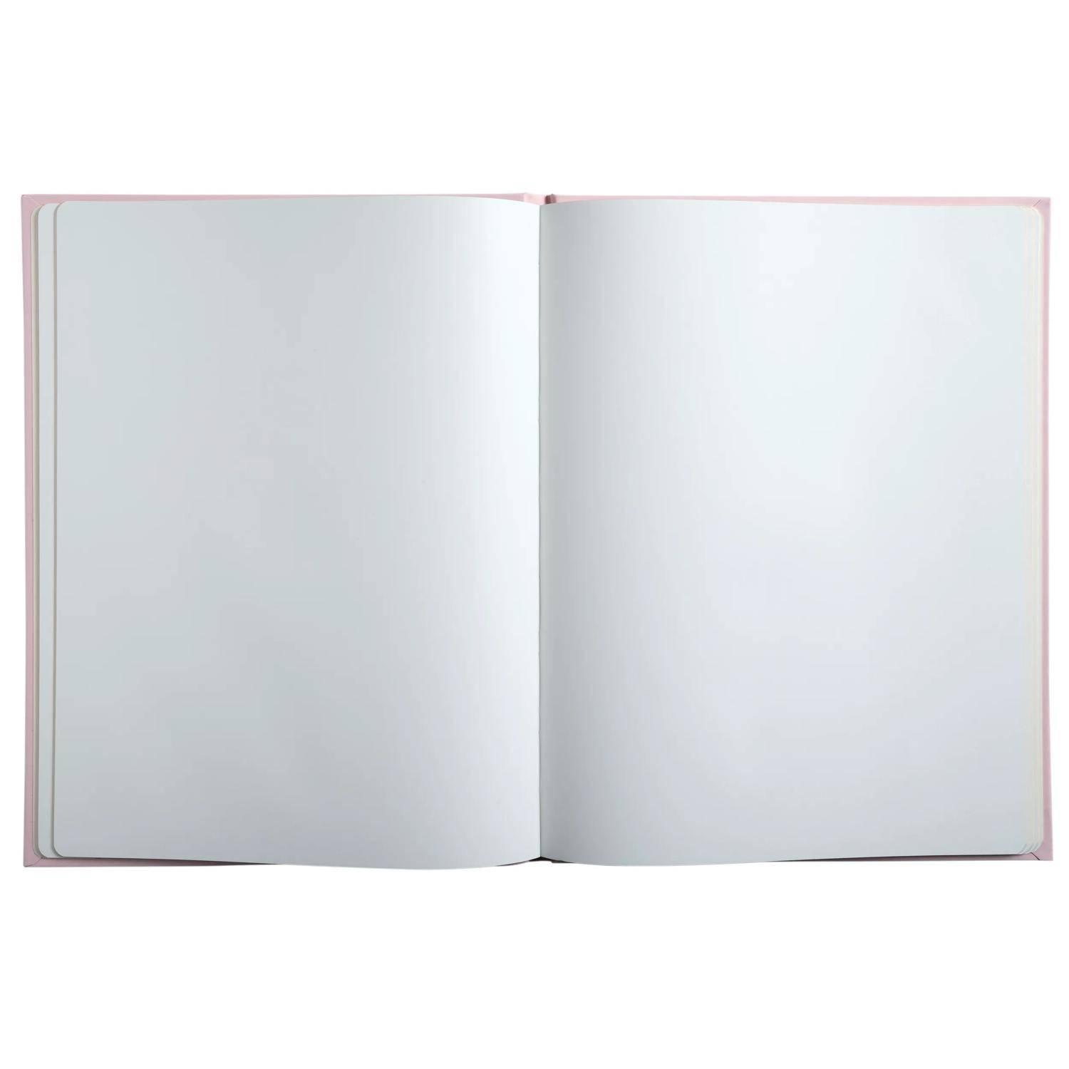 Exacompta Gästebuch 100 Seiten gold, 27x22cm, Ellipse Grün - Rosa - 47983E
