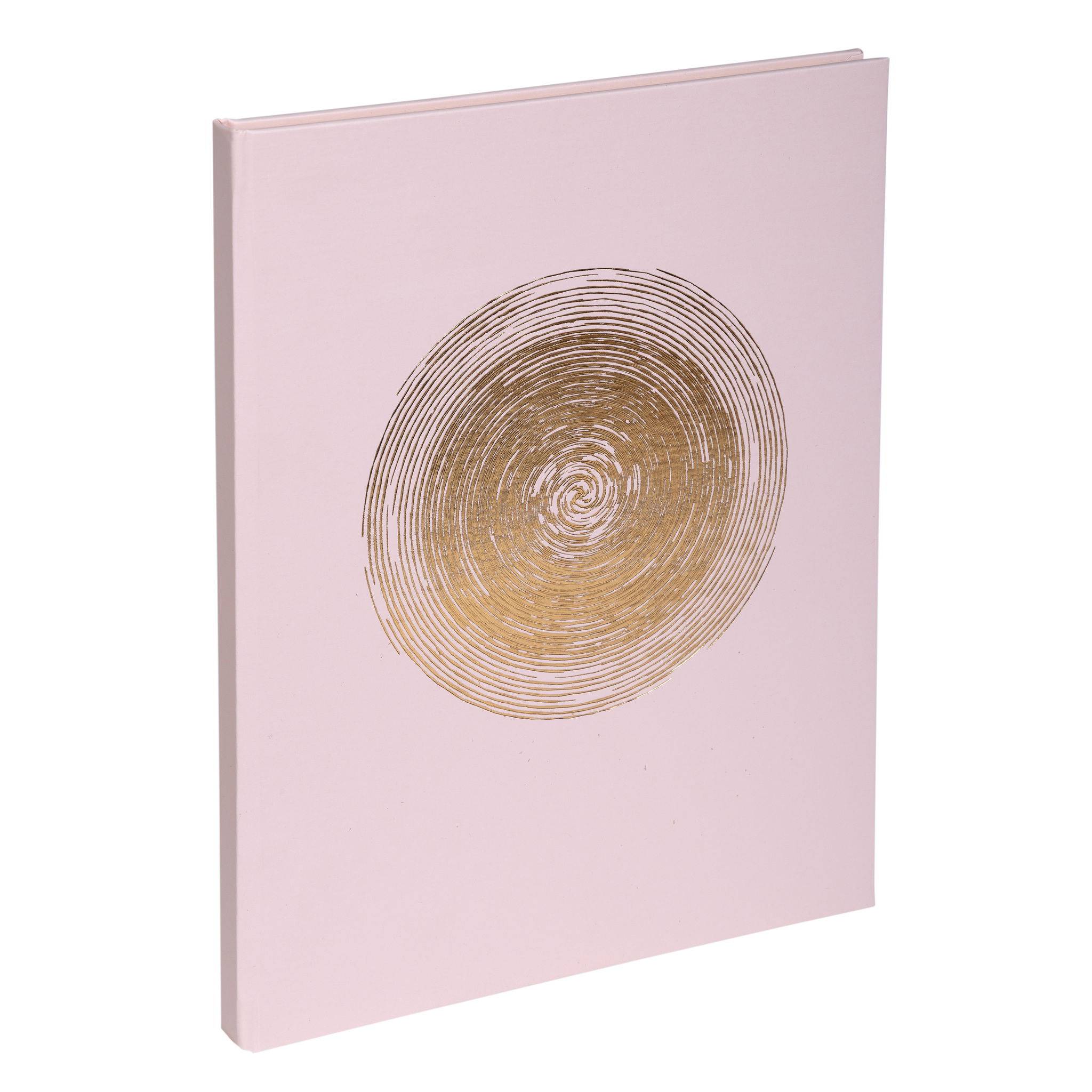 Exacompta Gästebuch 100 Seiten gold, 27x22cm, Ellipse Grün - Rosa - 47983E