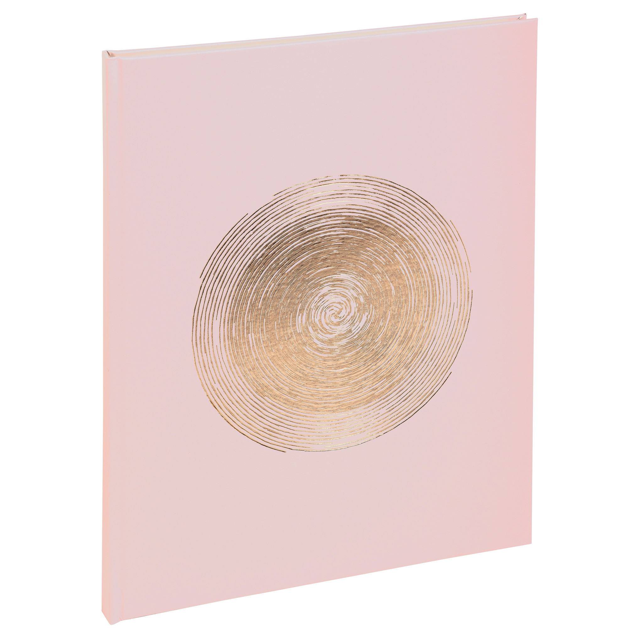 Exacompta Gästebuch 100 Seiten gold, 27x22cm, Ellipse Grün - Grau - 47984E