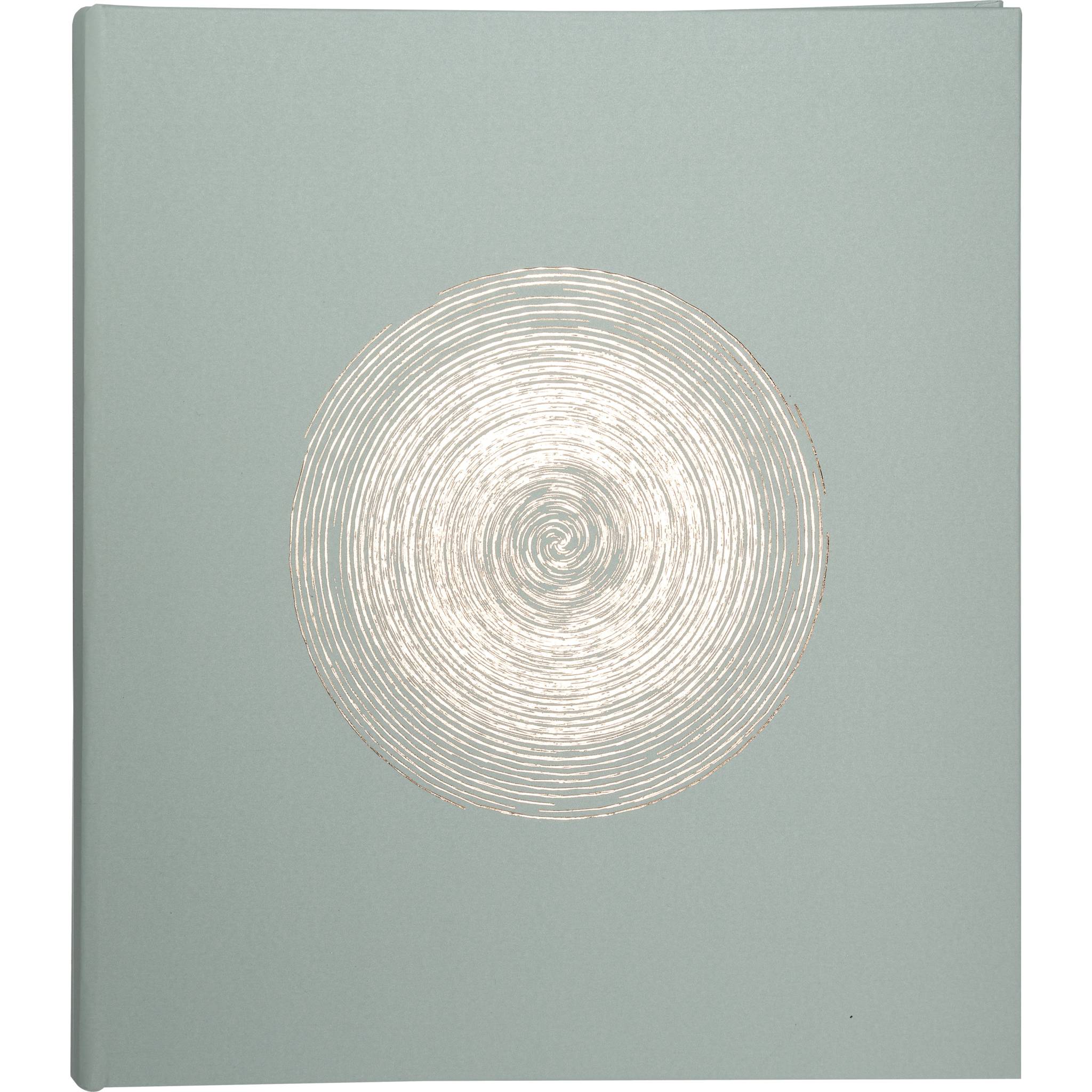 Exacompta Fotoalbum 60 Seiten weiß, 29x32cm, Ellipse grau - Grün - 16263E