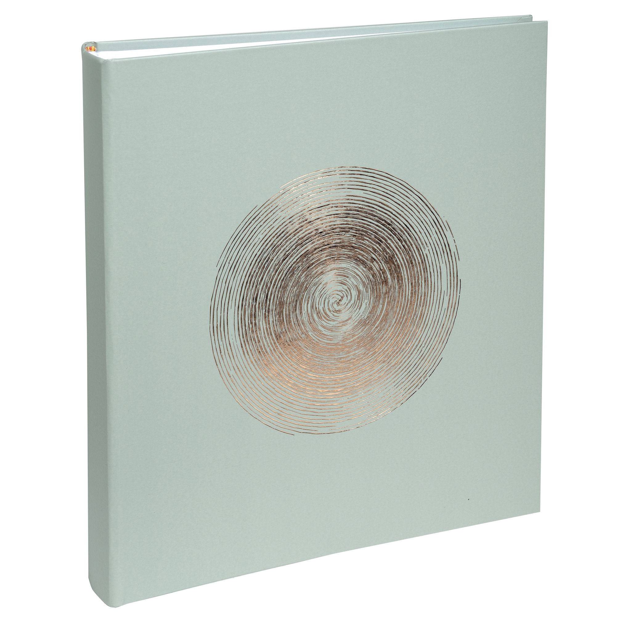 Exacompta Fotoalbum 60 Seiten weiß, 29x32cm, Ellipse grau - Grün - 16263E