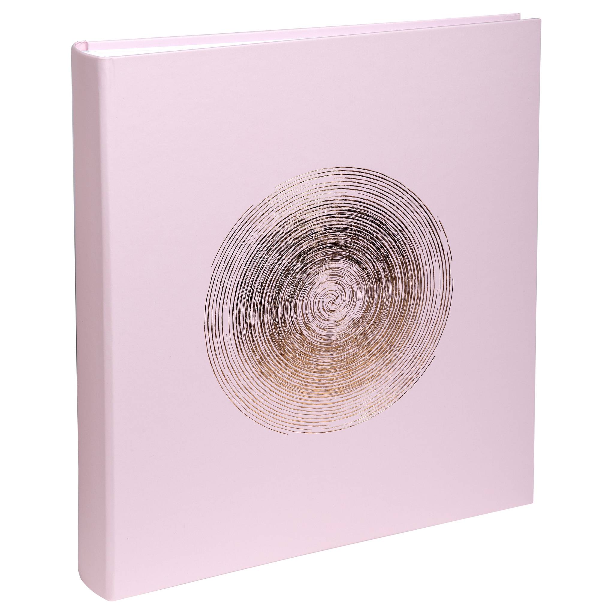 Exacompta Fotoalbum 60 Seiten weiß, 29x32cm, Ellipse grau - Rosa - 16264E