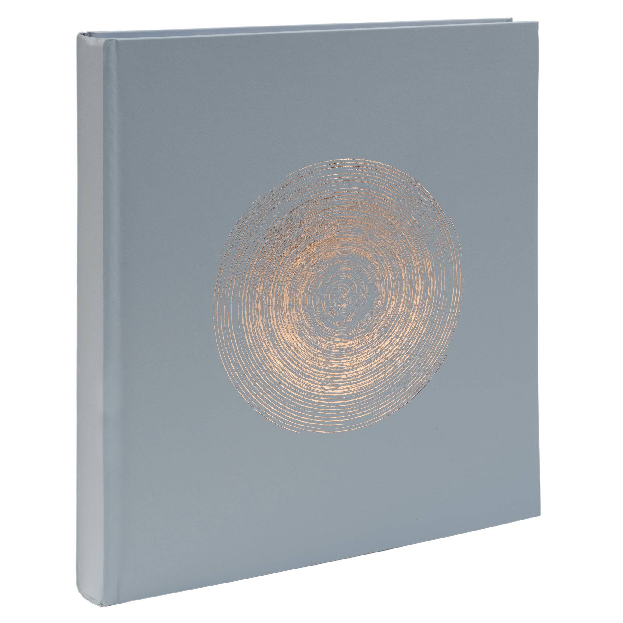 Exacompta Fotoalbum 60 Seiten weiß, 29x32cm, Ellipse grau - Grau - 16265E