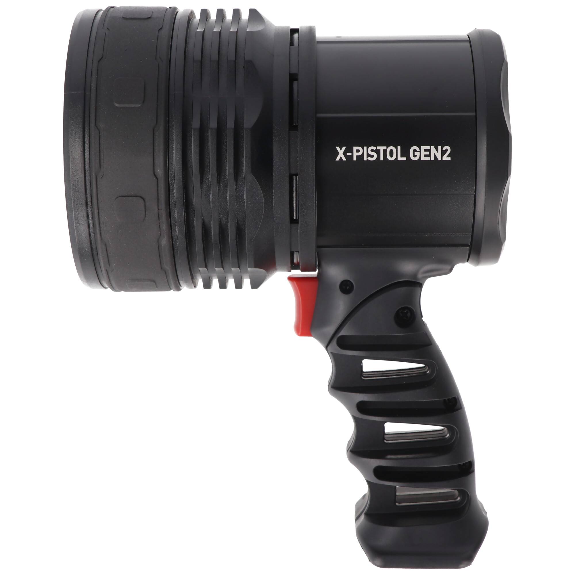 LED Handstrahler, der Suchstrahler mit , 1500 Lumen, mit Fokus, max. 530 Meter, Wasserdicht IPX6