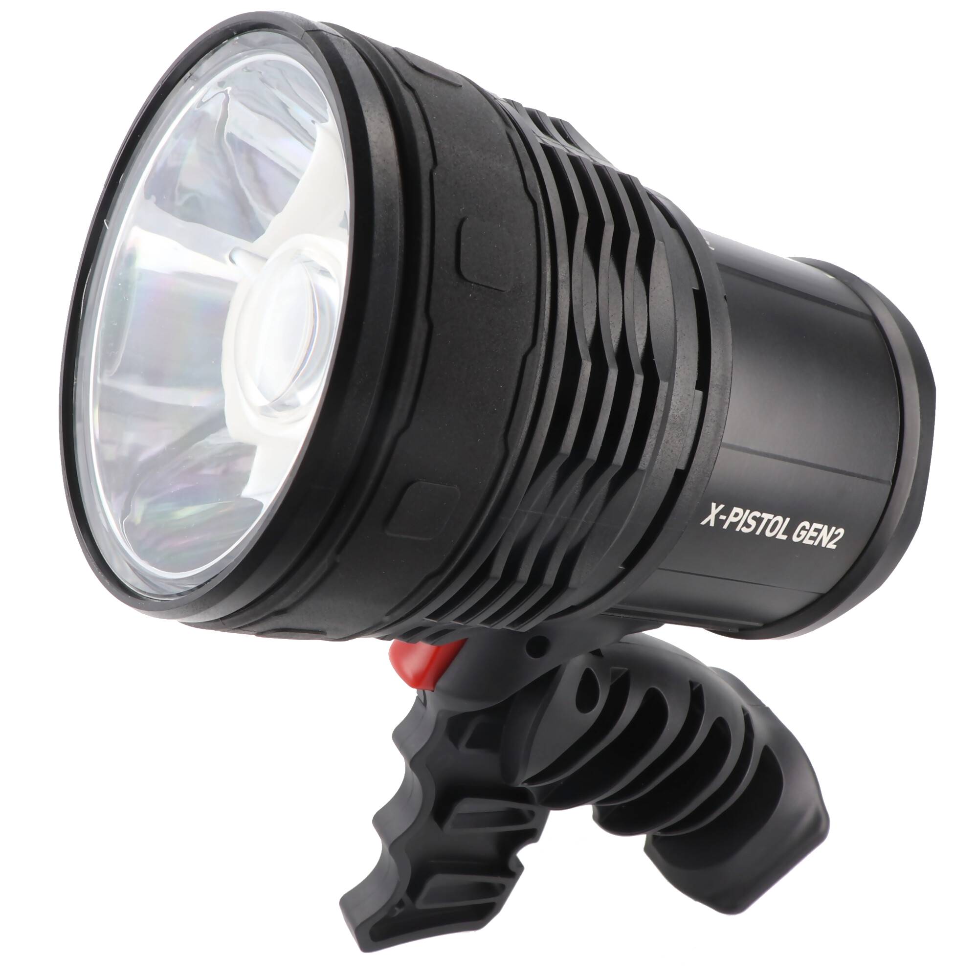 LED Handstrahler, der Suchstrahler mit , 1500 Lumen, mit Fokus, max. 530 Meter, Wasserdicht IPX6