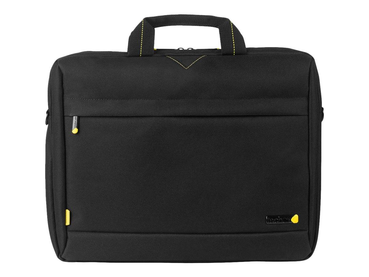 techair Notebook-Schultertasche - 39.6 cm (15.6") - Schwarz