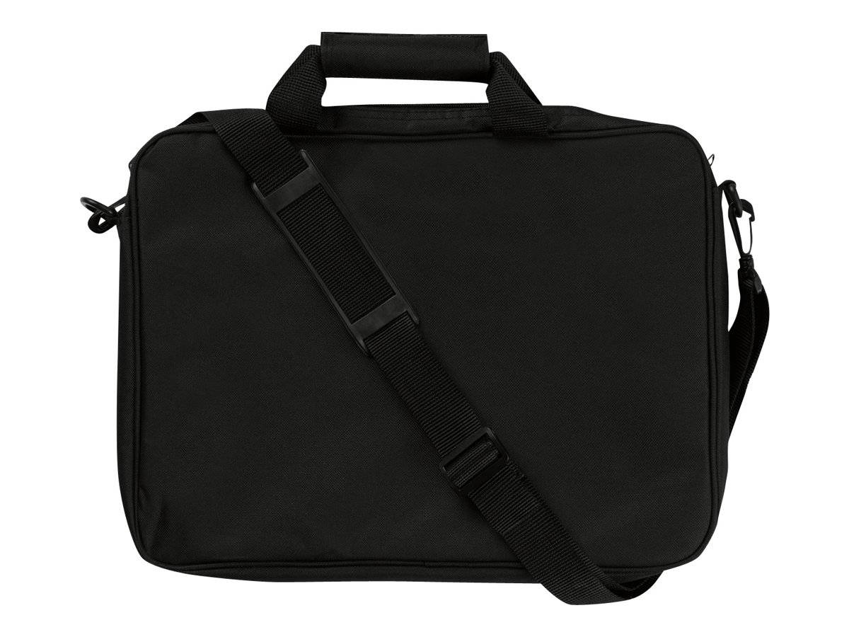 techair Notebook-Schultertasche - 39.6 cm (15.6") - Schwarz