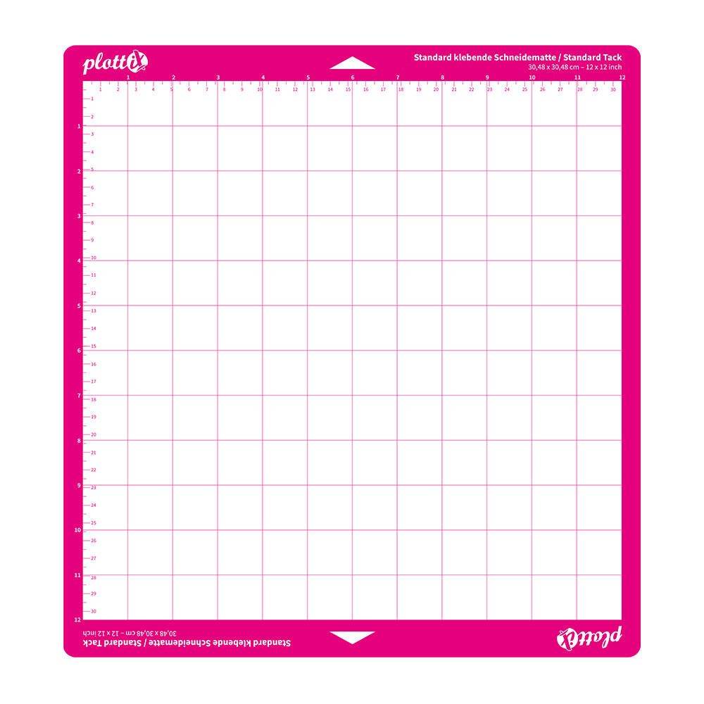Plottix PL0105001 - Standard klebende Schneidematte - 30.48x30.48cm